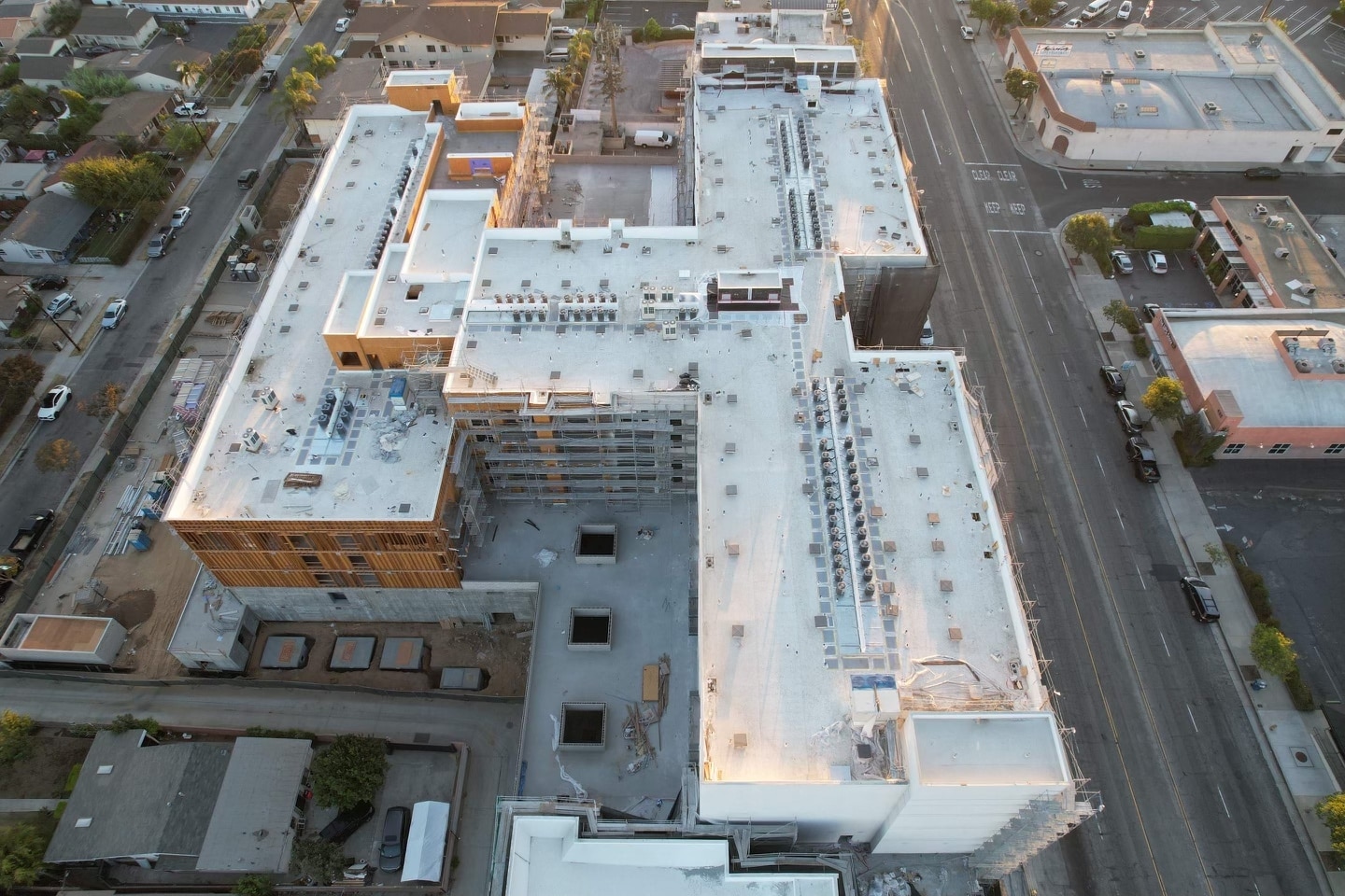 flat roof