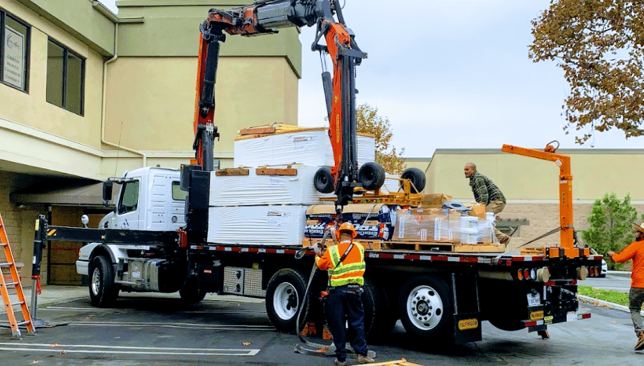 commercial roof installation
