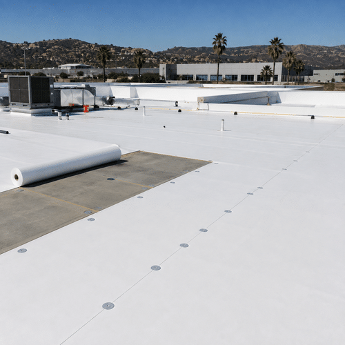 new tpo roofing